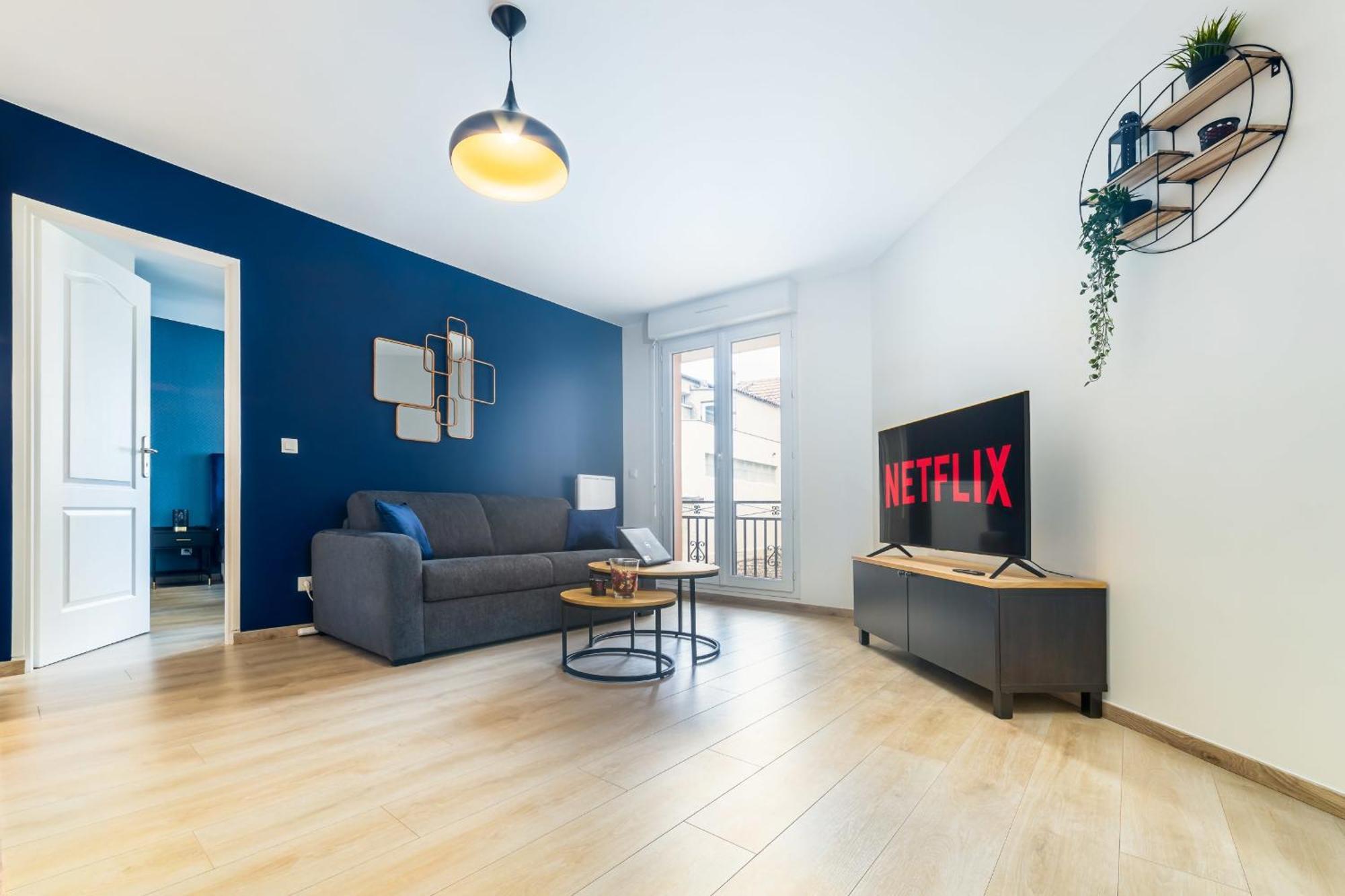 Appartement L'Ilot Bleu Paradis Мелён Экстерьер фото