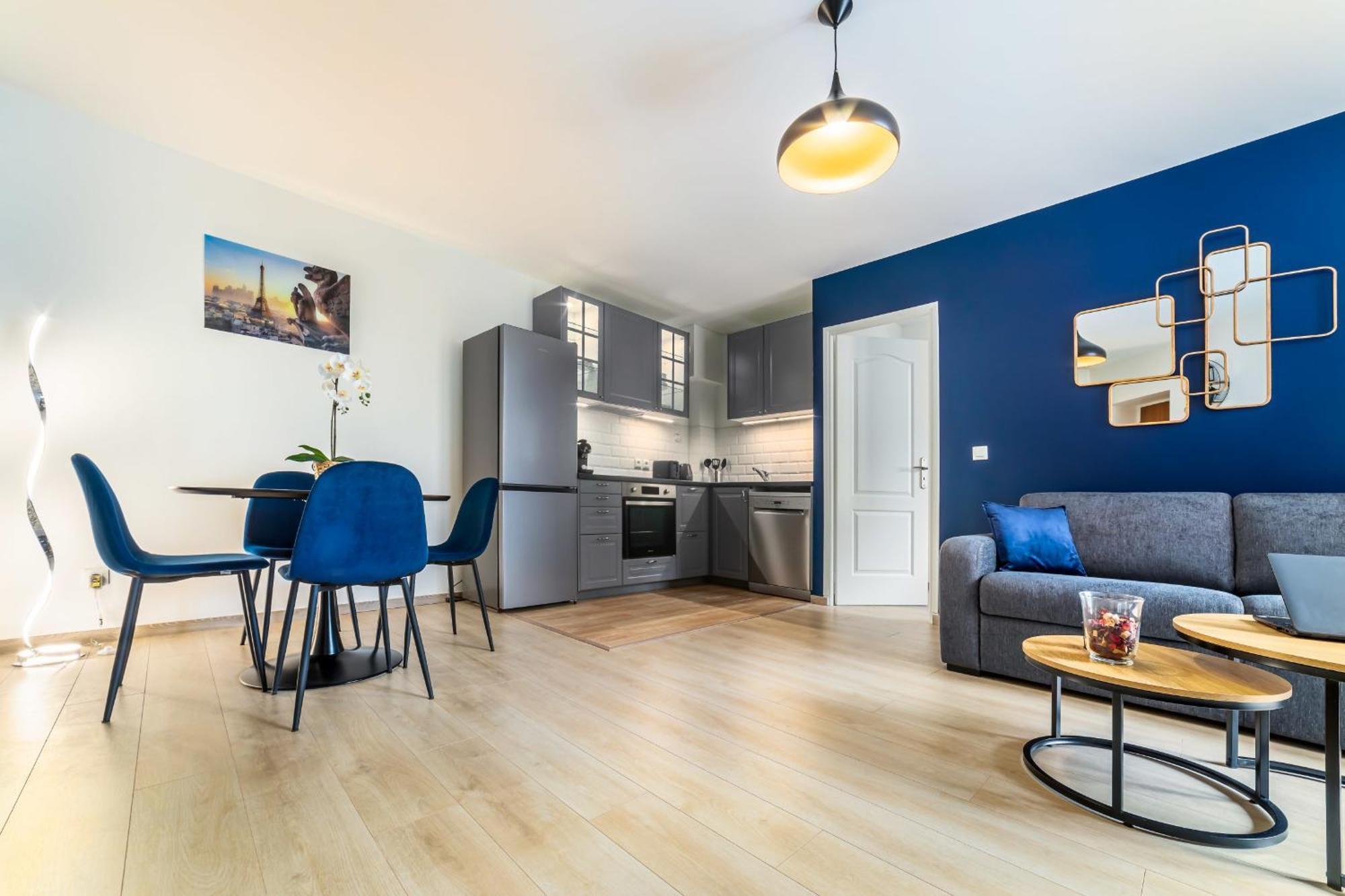 Appartement L'Ilot Bleu Paradis Мелён Экстерьер фото
