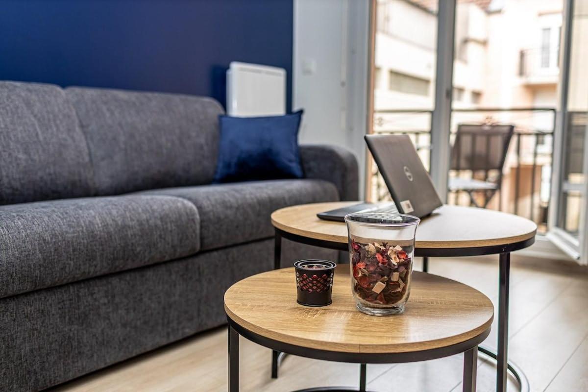 Appartement L'Ilot Bleu Paradis Мелён Экстерьер фото