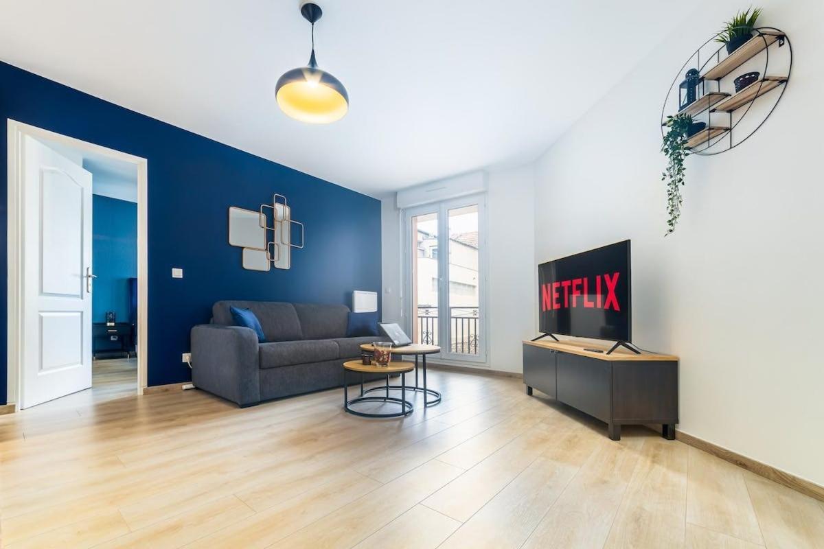 Appartement L'Ilot Bleu Paradis Мелён Экстерьер фото